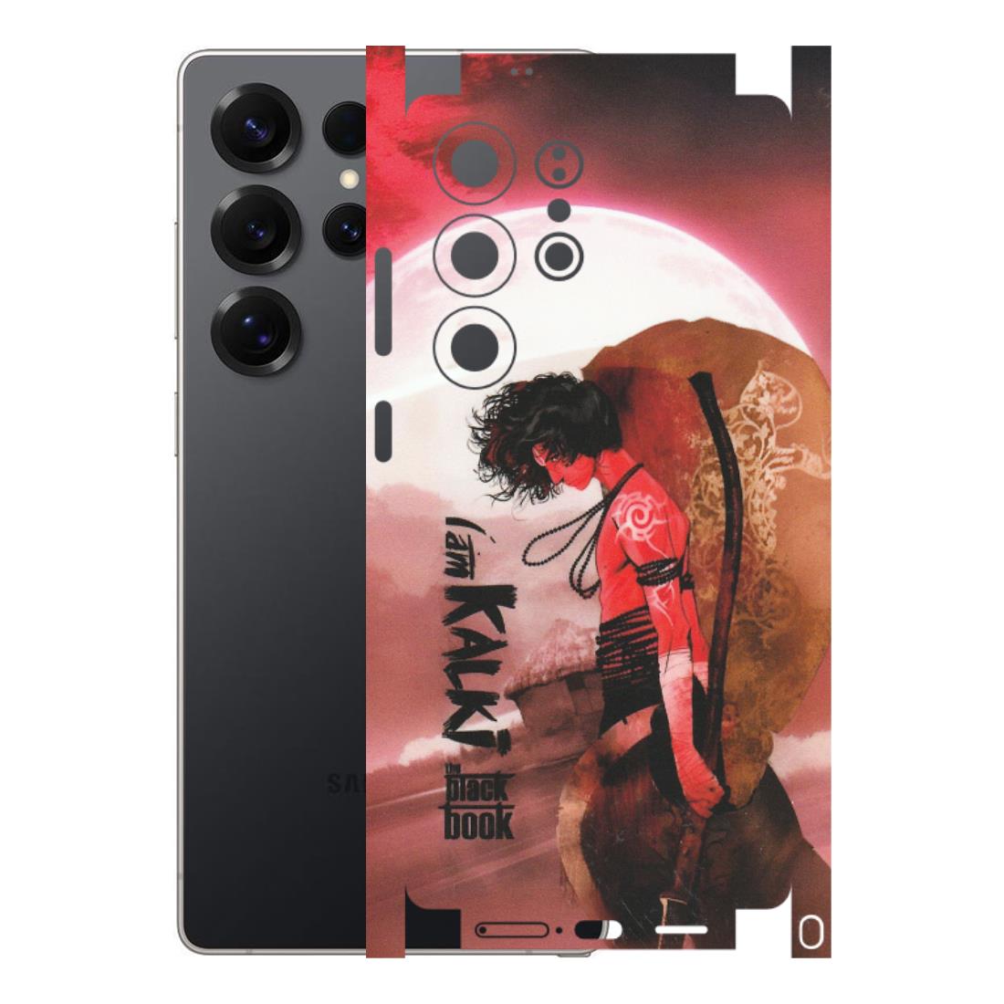 Samsung A/S Series Phone Skins (All Models) - The Black Book Kalia Anime - Matte Finish (M-129) Samsung Galaxy S25 Ultra (5G)