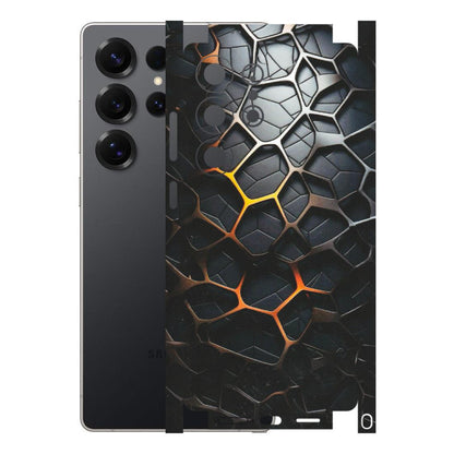 Samsung A/S Series Phone Skins (All Models) - New Abstract Graphite Tiles - Matte Finish (M-130) Samsung Galaxy S25 Ultra (5G)