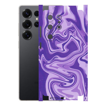 Samsung A/S Series Phone Skins (All Models) - Hazy Purple Nights - Matte Finish (M-14) Samsung Galaxy S25 Ultra (5G)