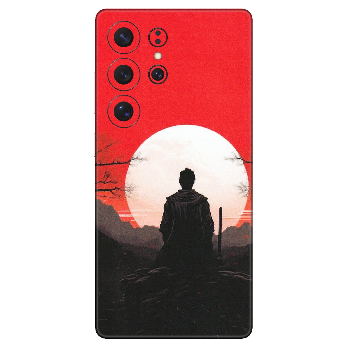 Samsung A/S Series Phone Skins (All Models) - Samurai Anime - Matte Finish (M-141) Samsung Galaxy S25 Ultra (5G)
