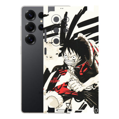Samsung A/S Series Phone Skins (All Models) - Monkey D.Luffy Manga Anime - Matte Finish (M-145) Samsung Galaxy S25 Ultra (5G)