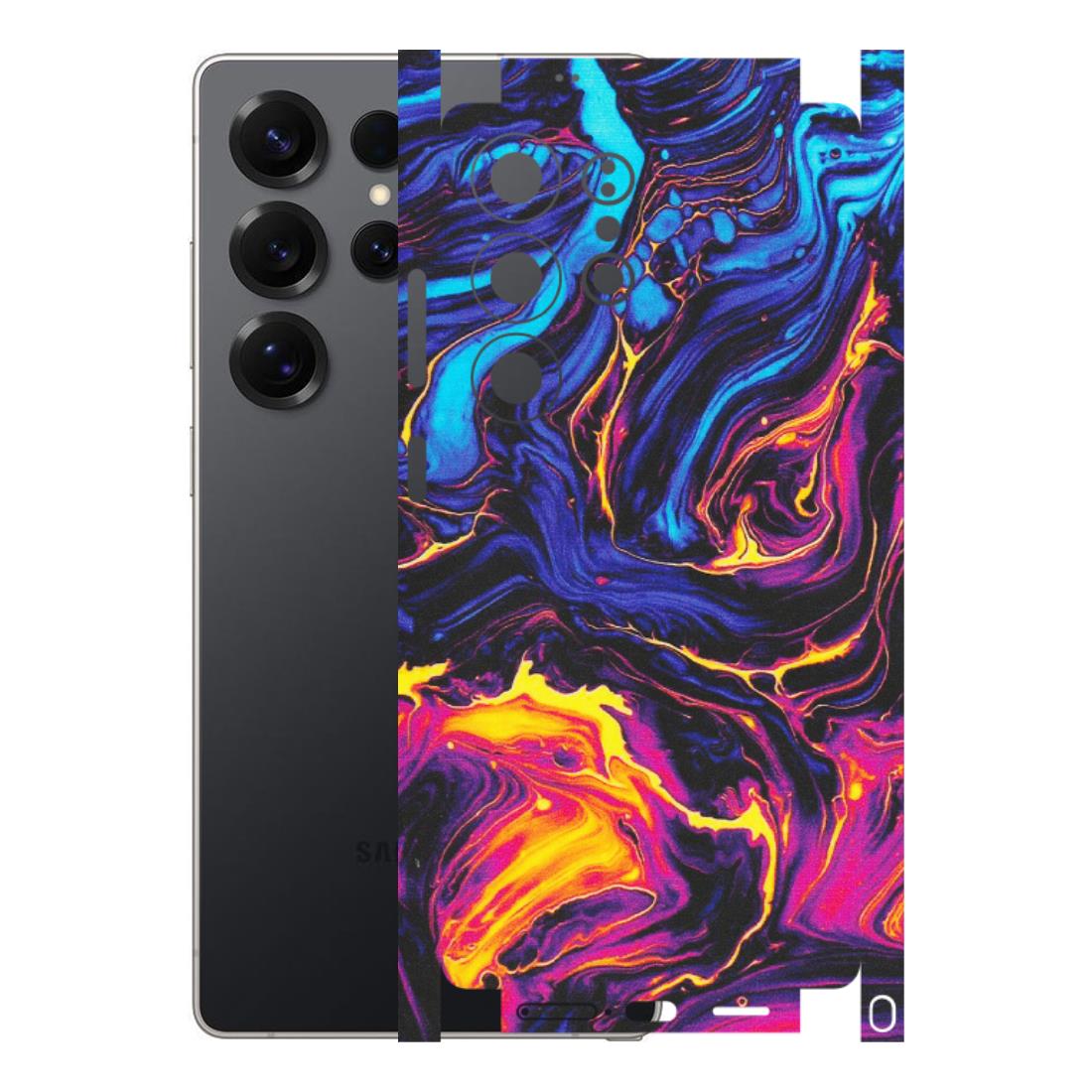 Samsung A/S Series Phone Skins (All Models) - Abstract Paint Classy - Matte Finish (M-15) Samsung Galaxy S25 Ultra (5G)