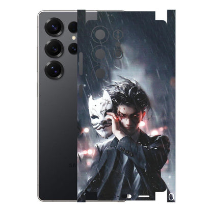 Samsung A/S Series Phone Skins (All Models) - Kimestsu No Yaiba Anime - Matte Finish (M-154) Samsung Galaxy S25 Ultra (5G)