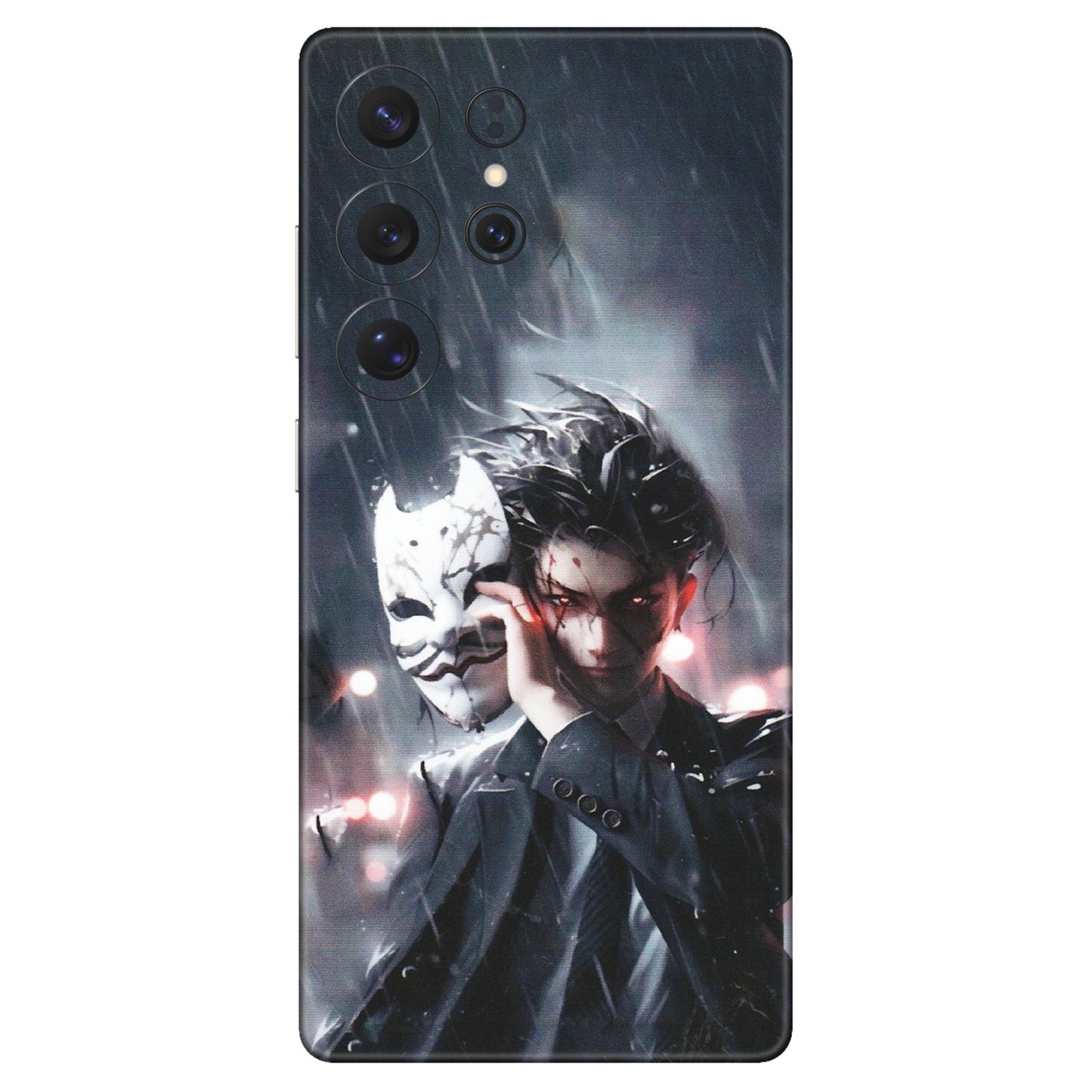 Samsung A/S Series Phone Skins (All Models) - Kimestsu No Yaiba Anime - Matte Finish (M-154) Samsung Galaxy S25 Ultra (5G)