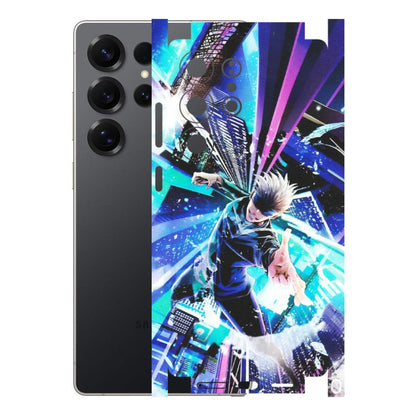 Samsung A/S Series Phone Skins (All Models) - Manga Action Jujustu Kaisen Anime - Matte Finish (M-155) Samsung Galaxy S25 Ultra (5G)