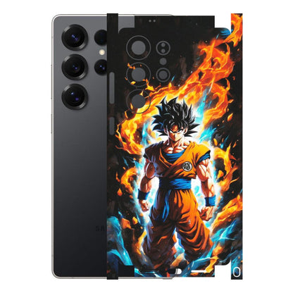 Samsung A/S Series Phone Skins (All Models) - Goku Transformation Anime - Matte Finish (M-159) Samsung Galaxy S25 Ultra (5G)