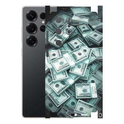 Samsung A/S Series Phone Skins (All Models) - Hundred Dollar Bill - Matte Finish (M-162) Samsung Galaxy S25 Ultra (5G)