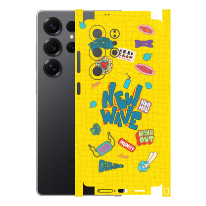 Samsung A/S Series Phone Skins (All Models) - New Wave Life - Matte Finish (M-17) Samsung Galaxy S25 Ultra (5G)