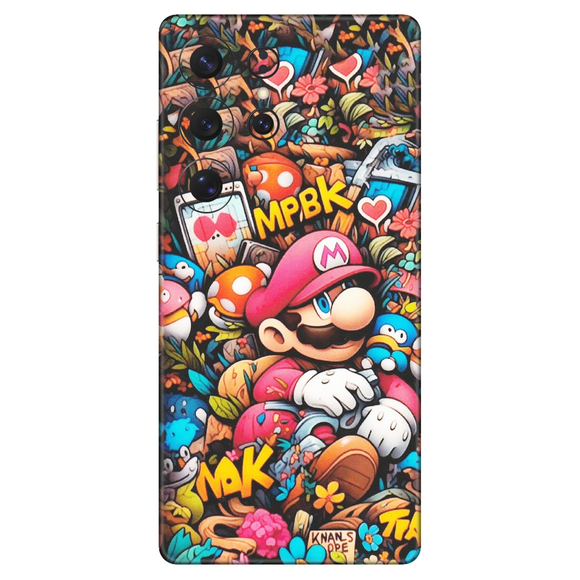 Samsung A/S Series Phone Skins (All Models) - Super Mario Bros Artistic - Matte Finish (M-173) Samsung Galaxy S25 Ultra (5G)