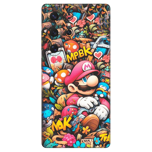 Samsung A/S Series Phone Skins (All Models) - Super Mario Bros Artistic - Matte Finish (M-173) Samsung Galaxy S25 Ultra (5G)