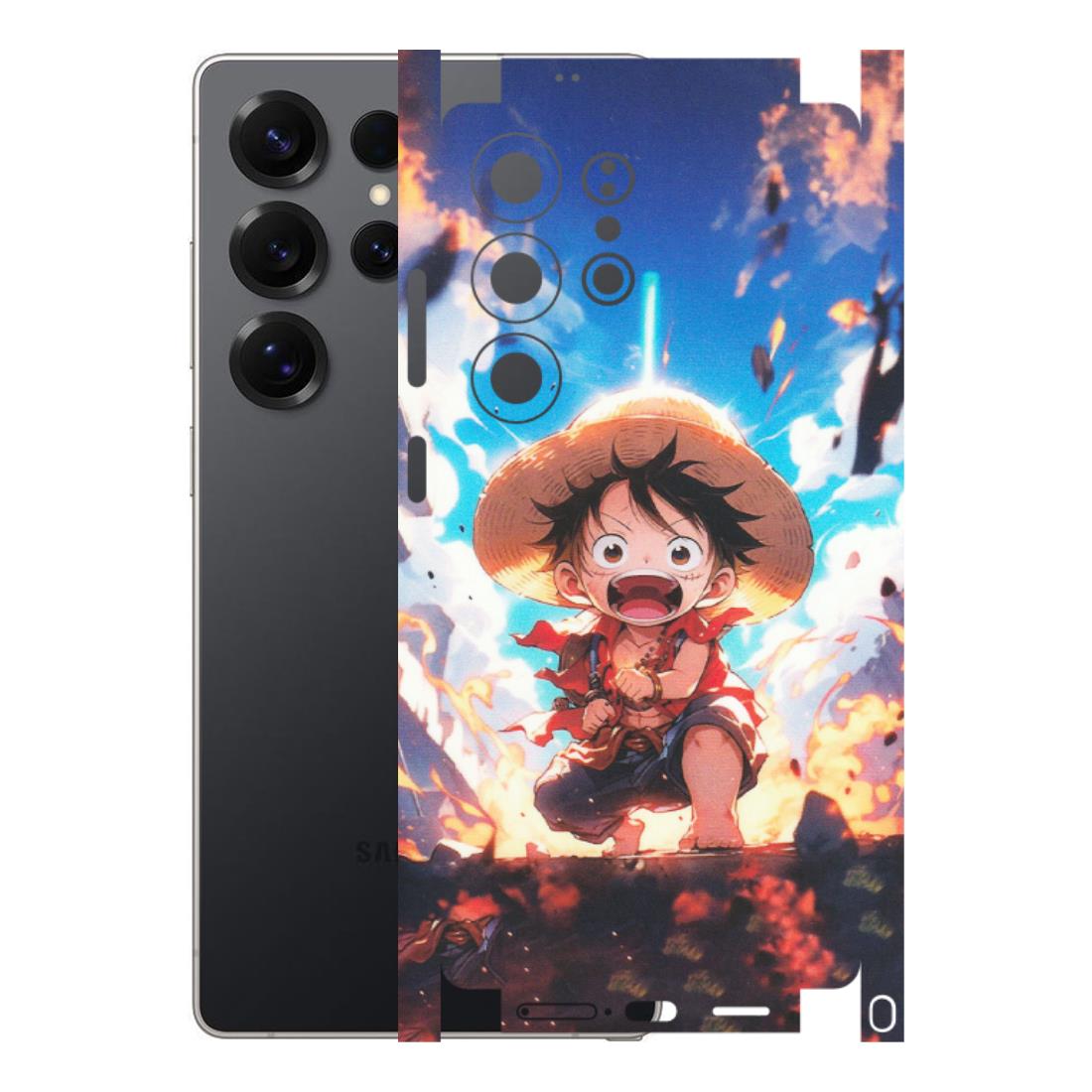 Samsung A/S Series Phone Skins (All Models) - Toon One Piece Cute Character - Matte Finish (M-35) Samsung Galaxy S25 Ultra (5G)
