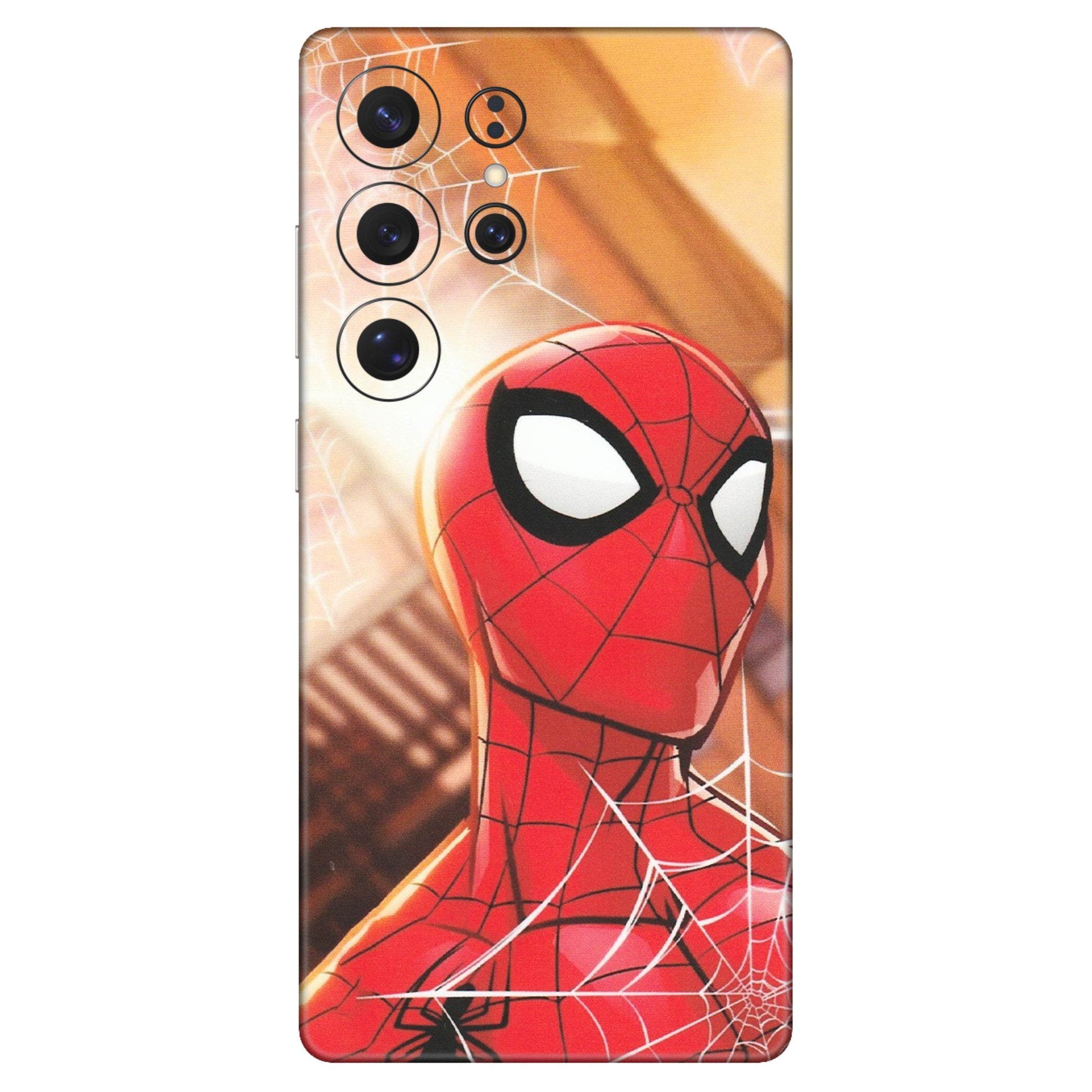 Samsung A/S Series Phone Skins (All Models) - Spiderman Face New - Matte Finish (M-41) Samsung Galaxy S25 Ultra (5G)