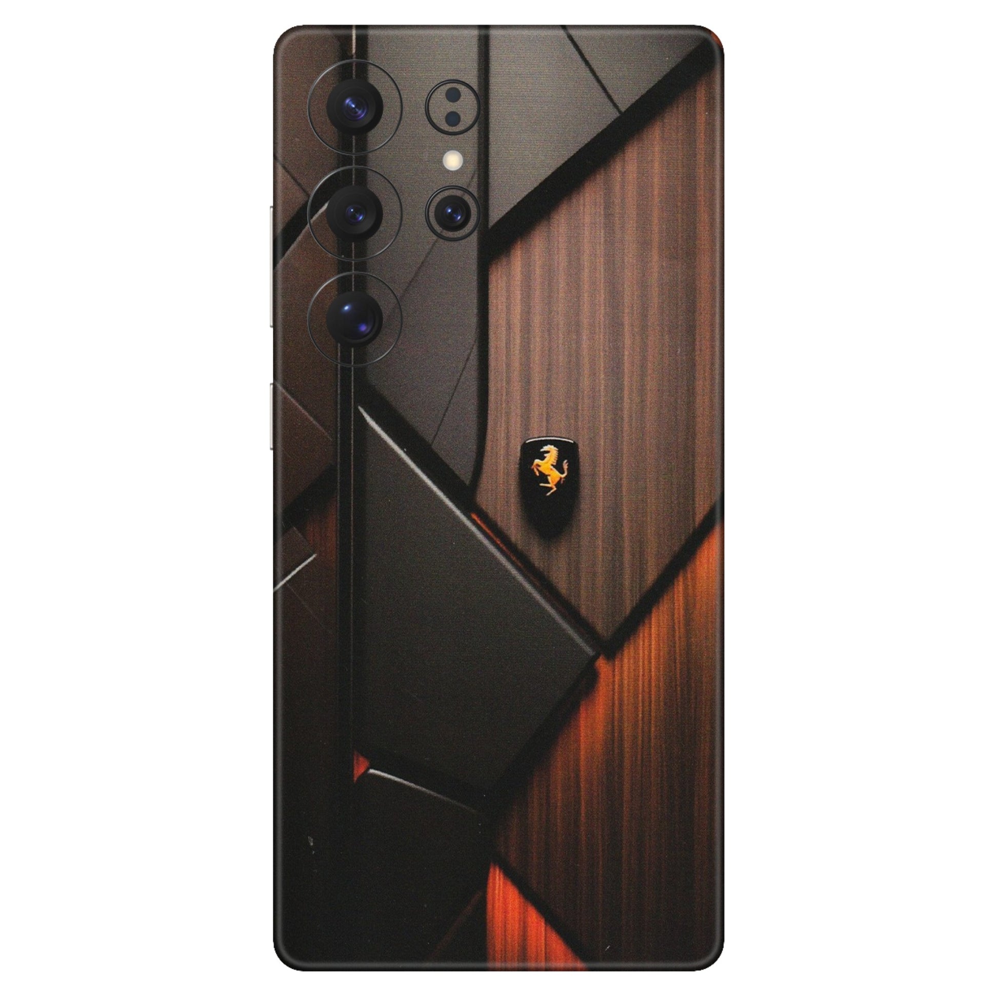 Samsung A/S Series Phone Skins (All Models) - Lambo Beauty Wood Pattern Sober - Matte Finish (M-51) Samsung Galaxy S25 Ultra (5G)