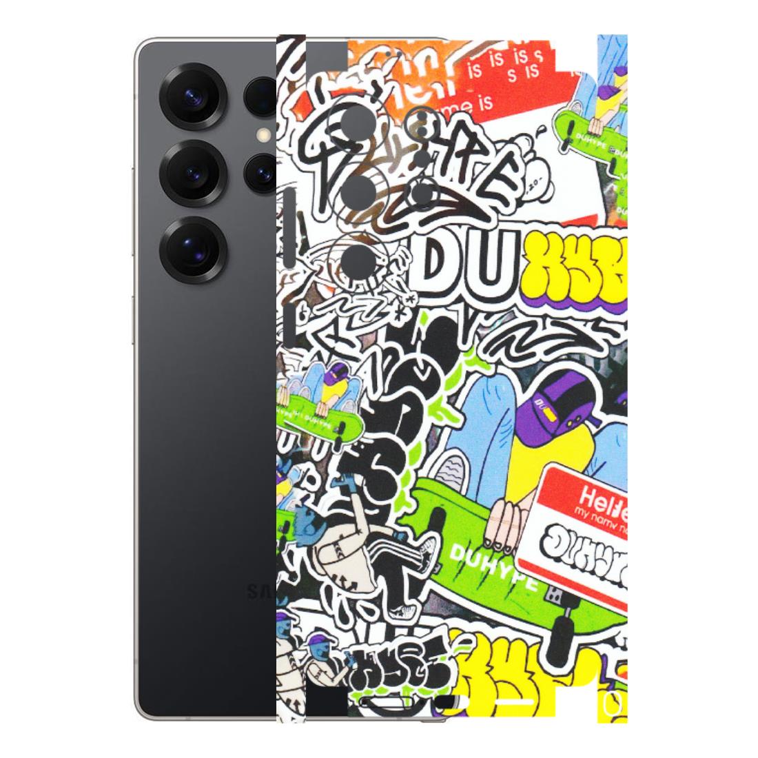 Samsung A/S Series Phone Skins (All Models) - Dope Graffiti - Matte Finish (M-61) Samsung Galaxy S25 Ultra (5G)