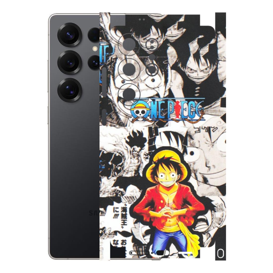 Samsung A/S Series Phone Skins (All Models) - One Piece B&W - Matte Finish (M-63) Samsung Galaxy S25 Ultra (5G)