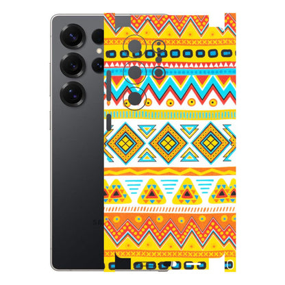 Samsung A/S Series Phone Skins (All Models) - Mexican Abstract - Matte Finish (M-71) Samsung Galaxy S25 Ultra (5G)