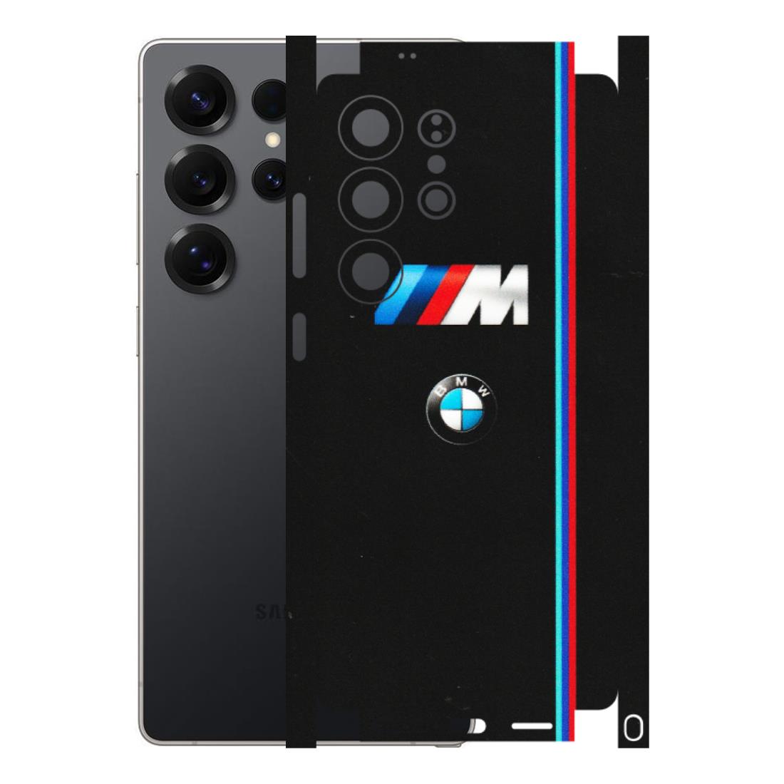Samsung A/S Series Phone Skins (All Models) - Styling With Black BMW - Matte Finish (M-74) Samsung Galaxy S25 Ultra (5G)