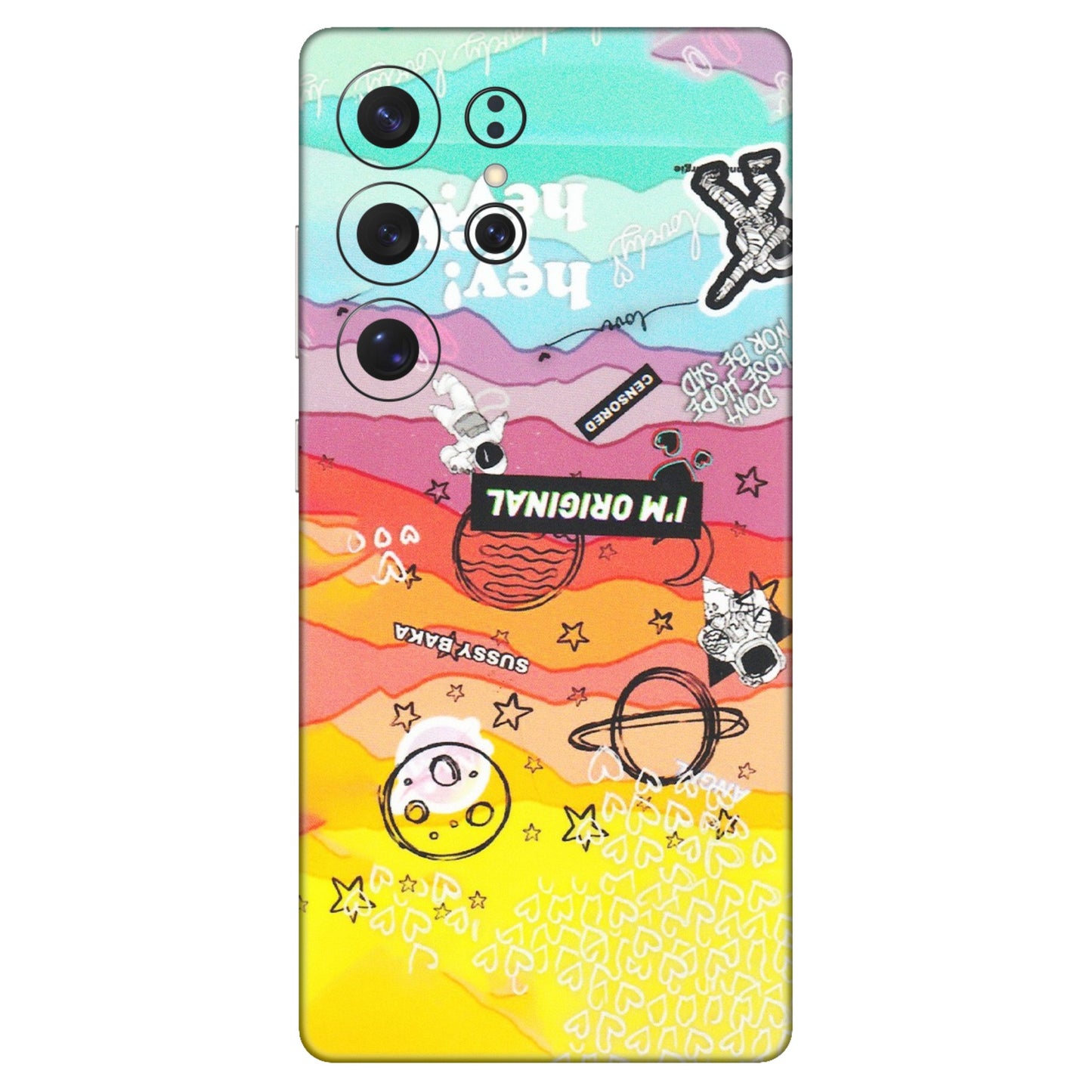 Samsung A/S Series Phone Skins (All Models) - The Original Astronaut - Matte Finish (M-79) Samsung Galaxy S25 Ultra (5G)