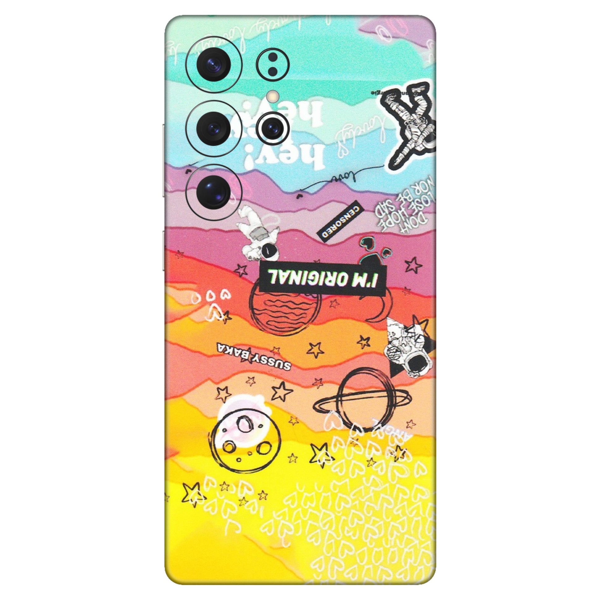 Samsung A/S Series Phone Skins (All Models) - The Original Astronaut - Matte Finish (M-79) Samsung Galaxy S25 Ultra (5G)