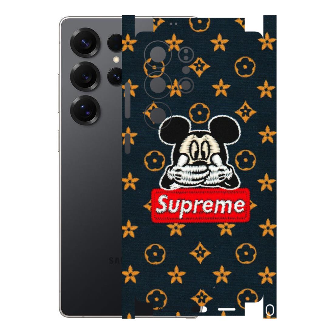 Samsung A/S Series Phone Skins (All Models) - Mickey Supreme - Matte Finish (M-83) Samsung Galaxy S25 Ultra (5G)