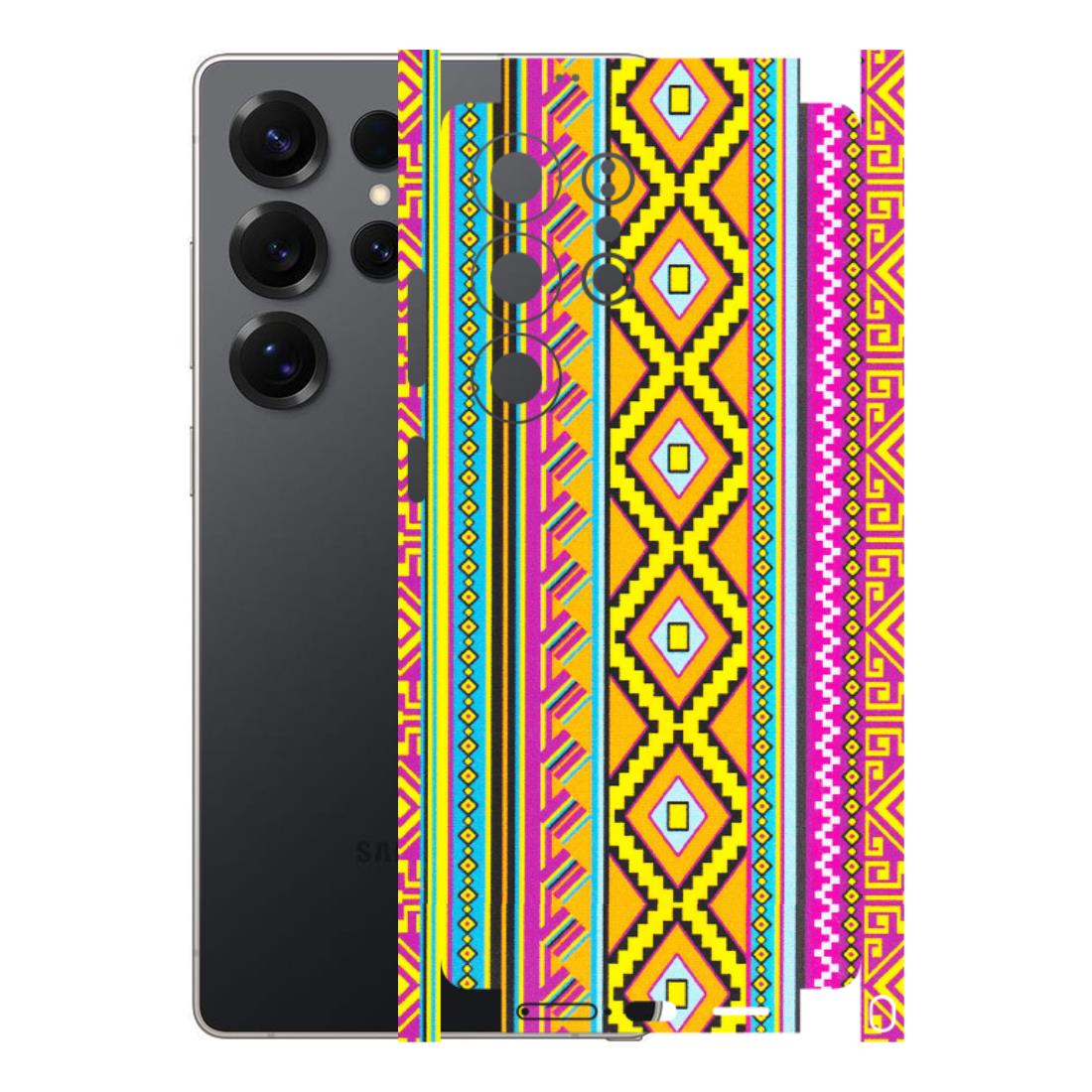 Samsung A/S Series Phone Skins (All Models) - Thai illustration - Matte Finish (M-89) Samsung Galaxy S25 Ultra (5G)