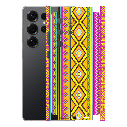 Samsung A/S Series Phone Skins (All Models) - Thai illustration - Matte Finish (M-89) Samsung Galaxy S25 Ultra (5G)