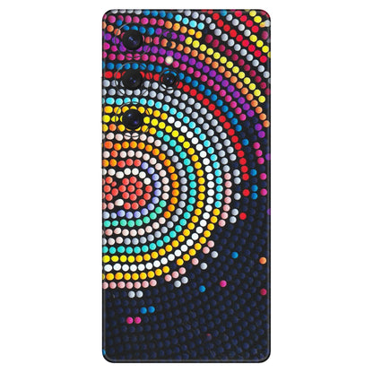 Samsung A/S Series Phone Skins (All Models) - Rainbow Dot Mandala - Matte Finish (M-97) Samsung Galaxy S25 Ultra (5G)