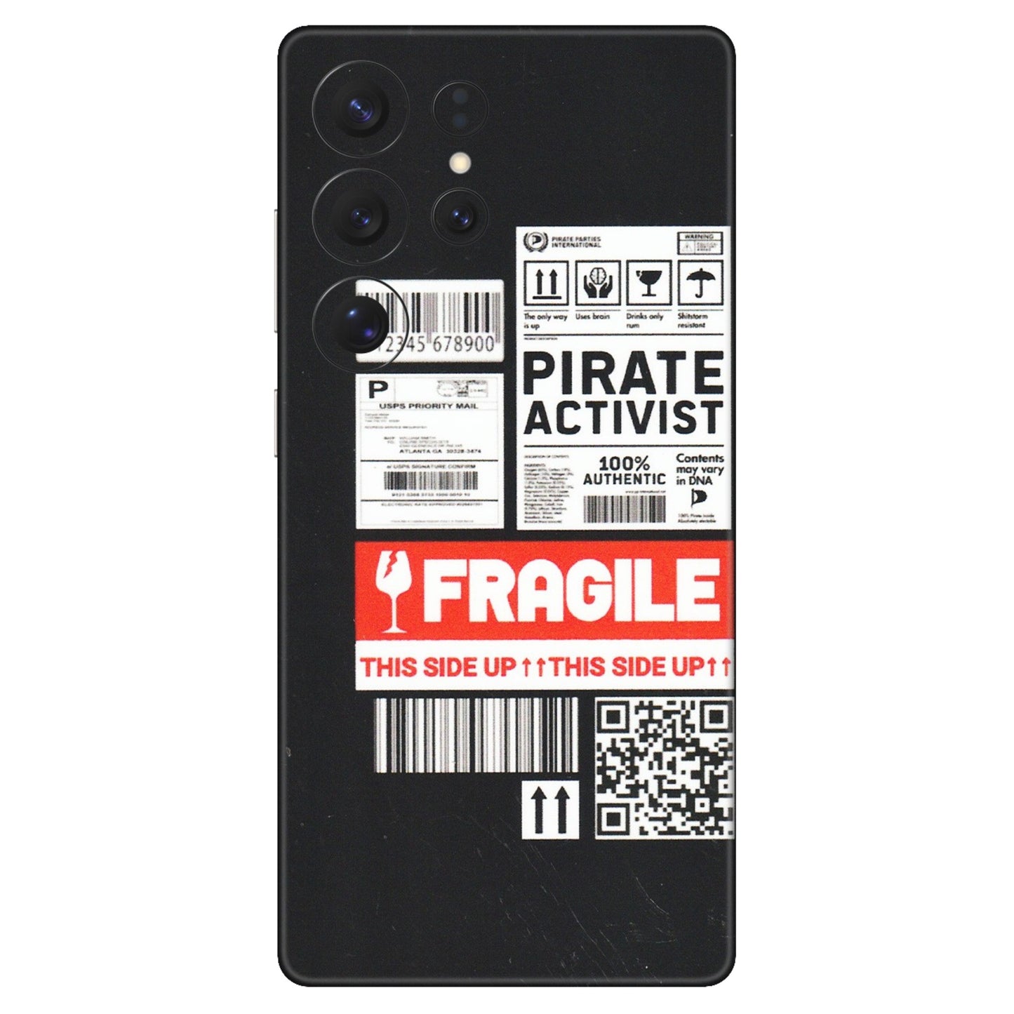 Samsung A/S Series Phone Skins (All Models) - Handle With Care - Matte Finish (M-99) Samsung Galaxy S25 Ultra (5G)