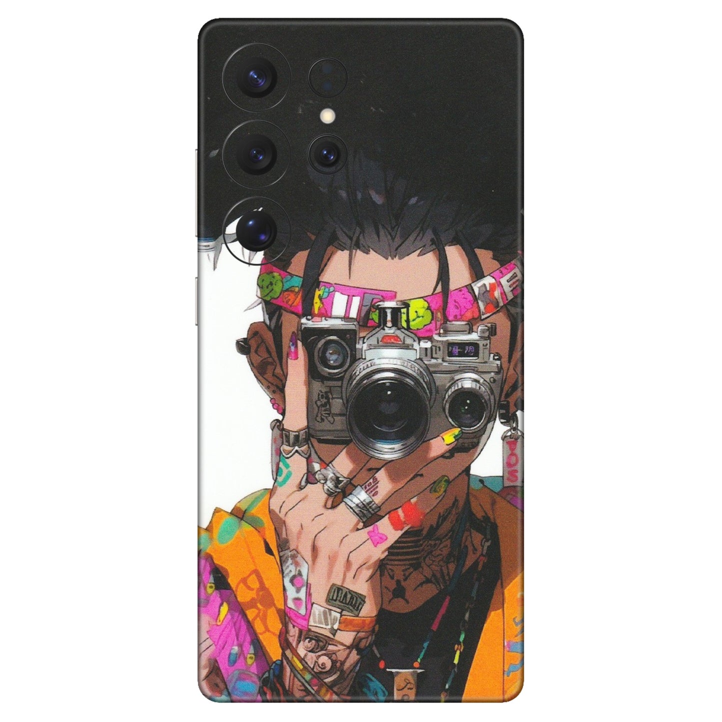 Samsung A/S Series Phone Skins (All Models) - Camera Lover Girl - Matte Finish (M-09) Samsung Galaxy S25 Ultra (5G)