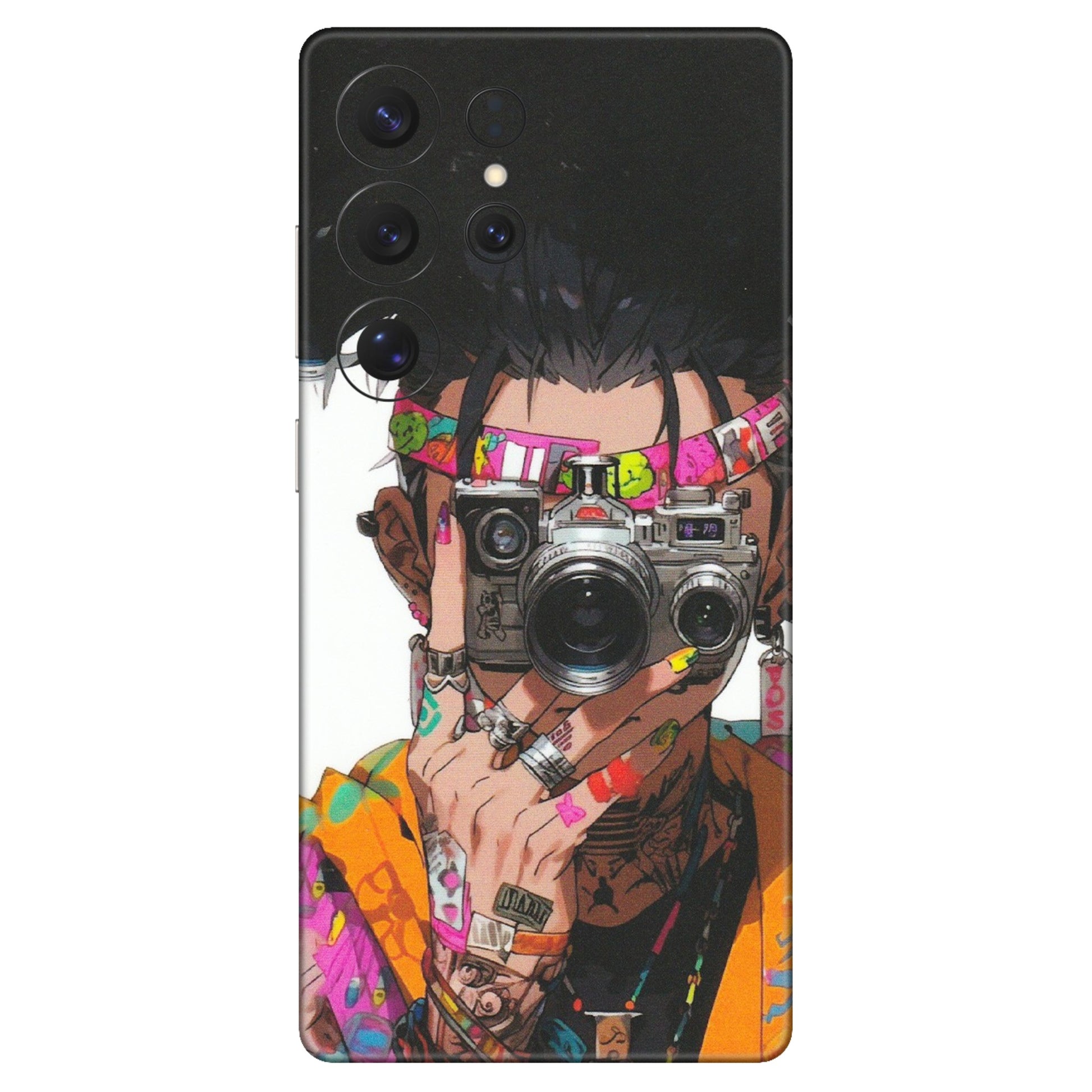 Samsung A/S Series Phone Skins (All Models) - Camera Lover Girl - Matte Finish (M-09) Samsung Galaxy S25 Ultra (5G)