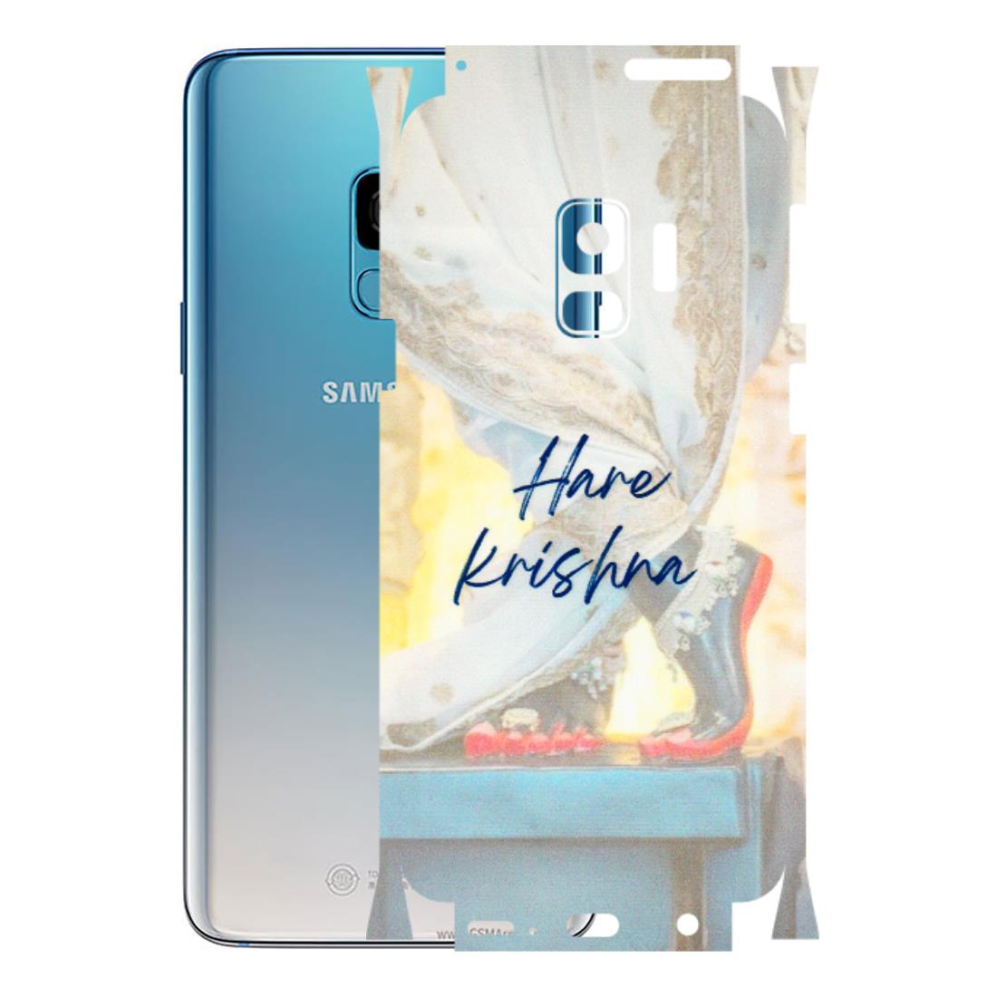 Samsung A/S Series Phone Skins (All Models) - Hare Krishna - 3D Embossed Finish (L-03) Samsung Galaxy S9