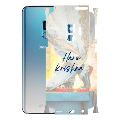 Samsung A/S Series Phone Skins (All Models) - Hare Krishna - 3D Embossed Finish (L-03) Samsung Galaxy S9