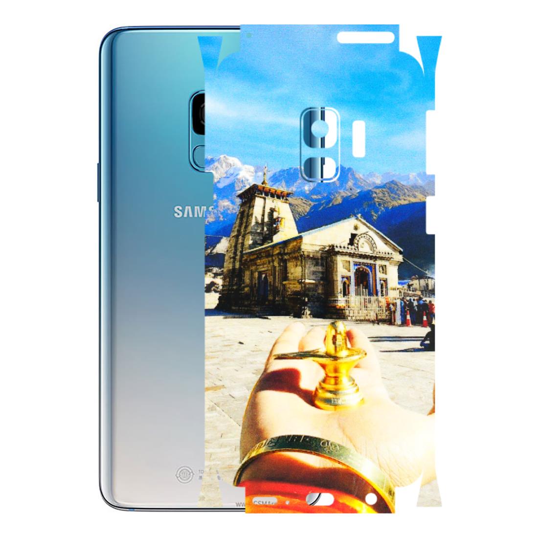 Samsung A/S Series Phone Skins (All Models) - Beauty of Kedarnath - 3D Embossed Finish (L-108) Samsung Galaxy S9