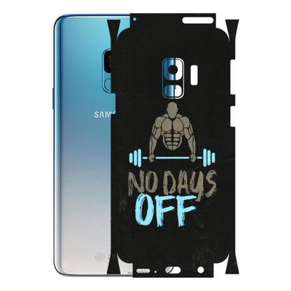 Samsung A/S Series Phone Skins (All Models) - Gym Lover - 3D Embossed Finish (L-127) Samsung Galaxy S9