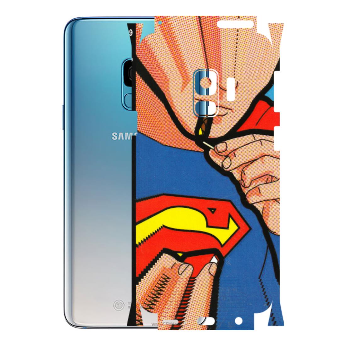 Samsung A/S Series Phone Skins (All Models) - Superman Sutta - 3D Embossed Finish (L-130) Samsung Galaxy S9