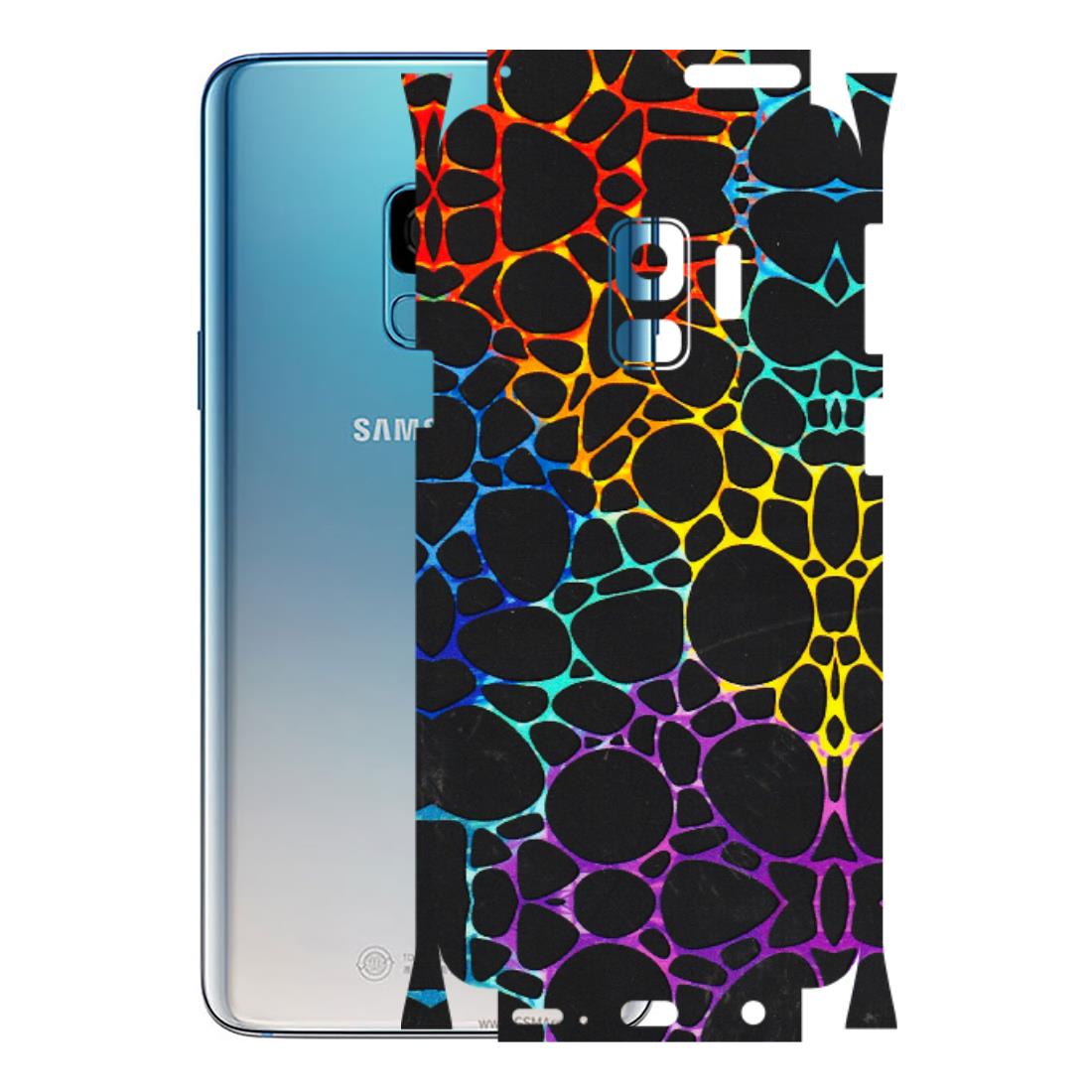 Samsung A/S Series Phone Skins (All Models) - Abstract Art MultiColour - 3D Embossed Finish (L-133) Samsung Galaxy S9