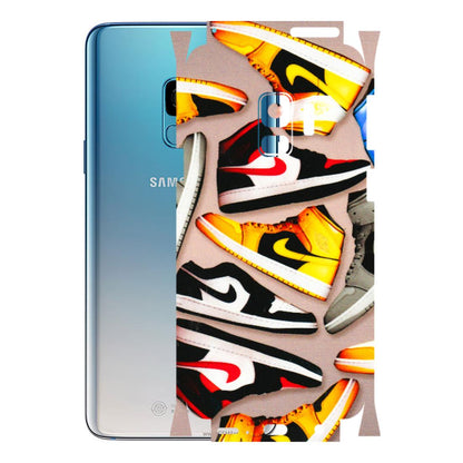 Samsung A/S Series Phone Skins (All Models) - Sneaker Lover - 3D Embossed Finish (L-135) Samsung Galaxy S9