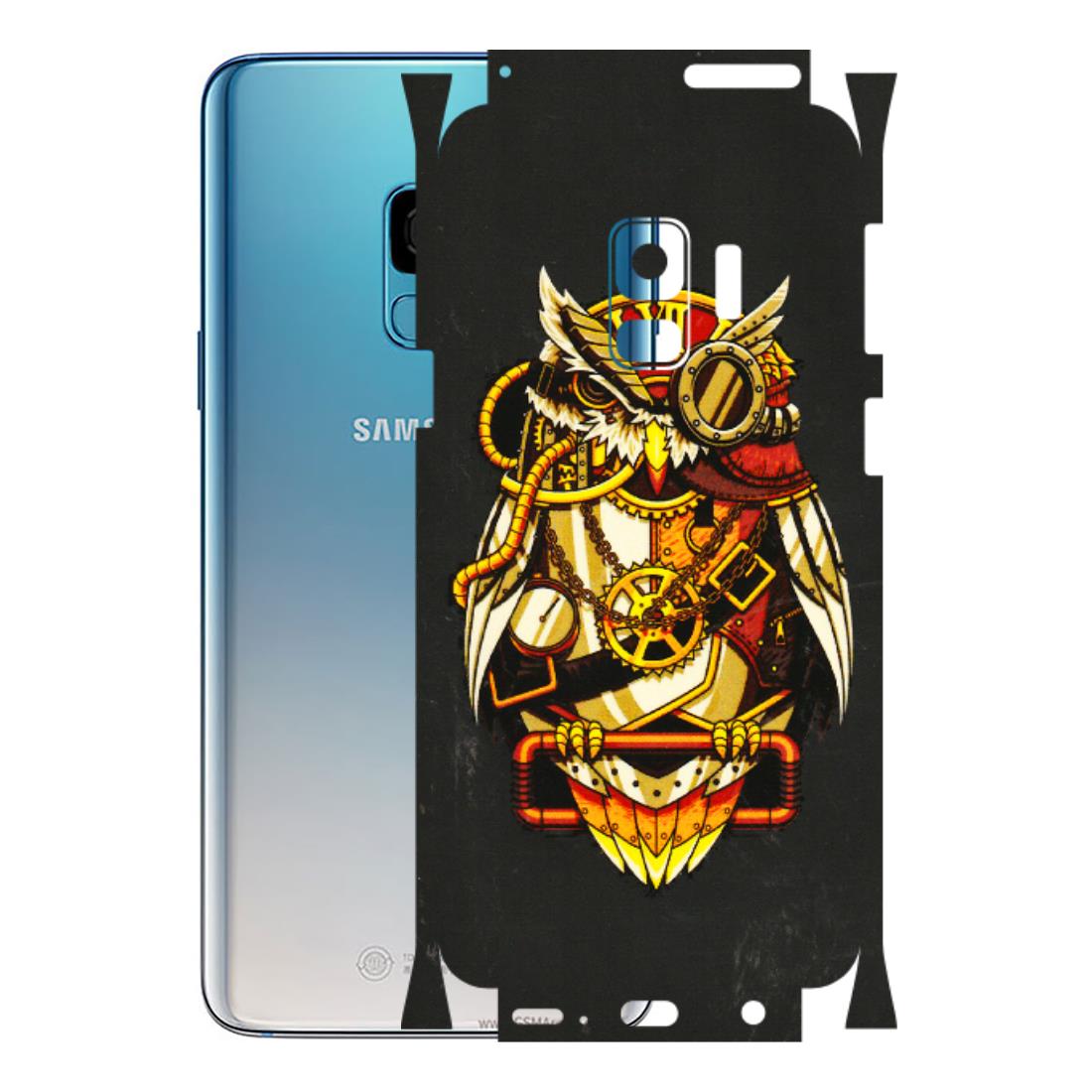 Samsung A/S Series Phone Skins (All Models) - Classy Smart Owl - 3D Embossed Finish (L-144) Samsung Galaxy S9