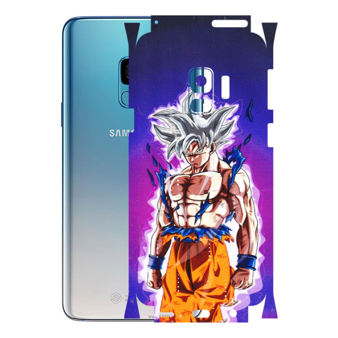 Samsung A/S Series Phone Skins (All Models) - Goku Purple Anime - 3D Embossed Finish (L-147) Samsung Galaxy S9