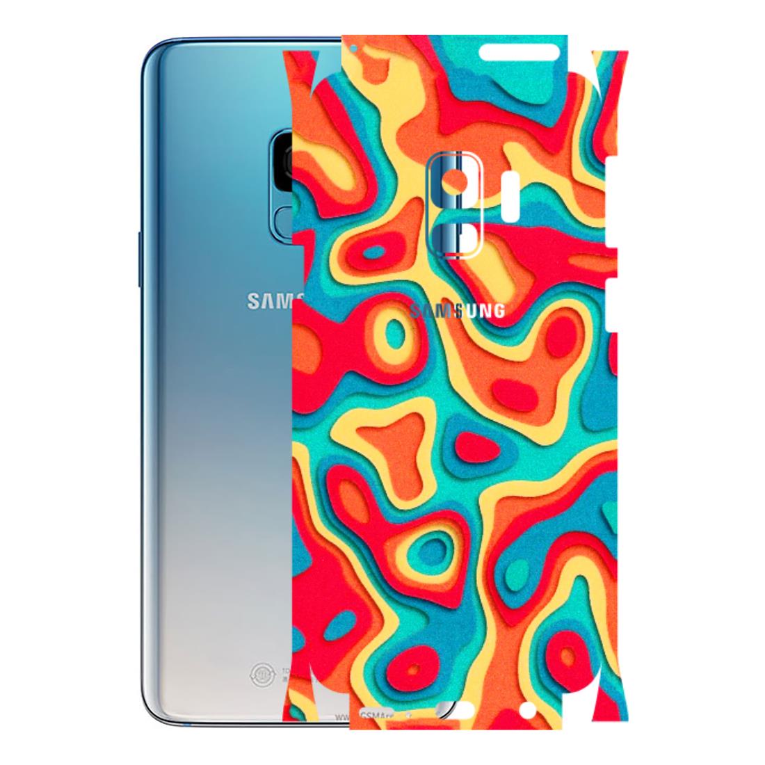 Samsung A/S Series Phone Skins (All Models) - Abstract Swirl - 3D Embossed Finish (L-150) Samsung Galaxy S9