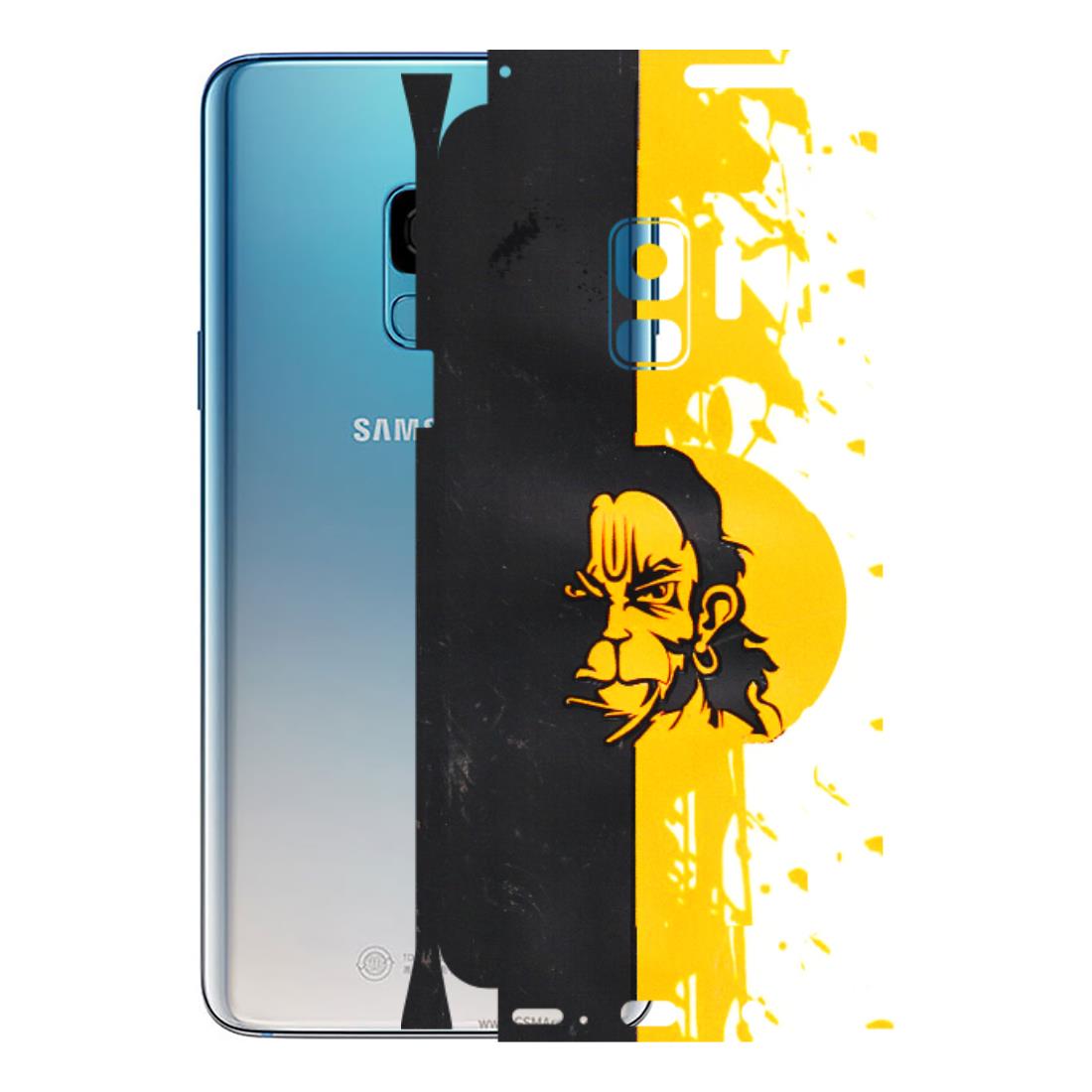 Samsung A/S Series Phone Skins (All Models) - Bajrangbali - 3D Embossed Finish (L-151) Samsung Galaxy S9