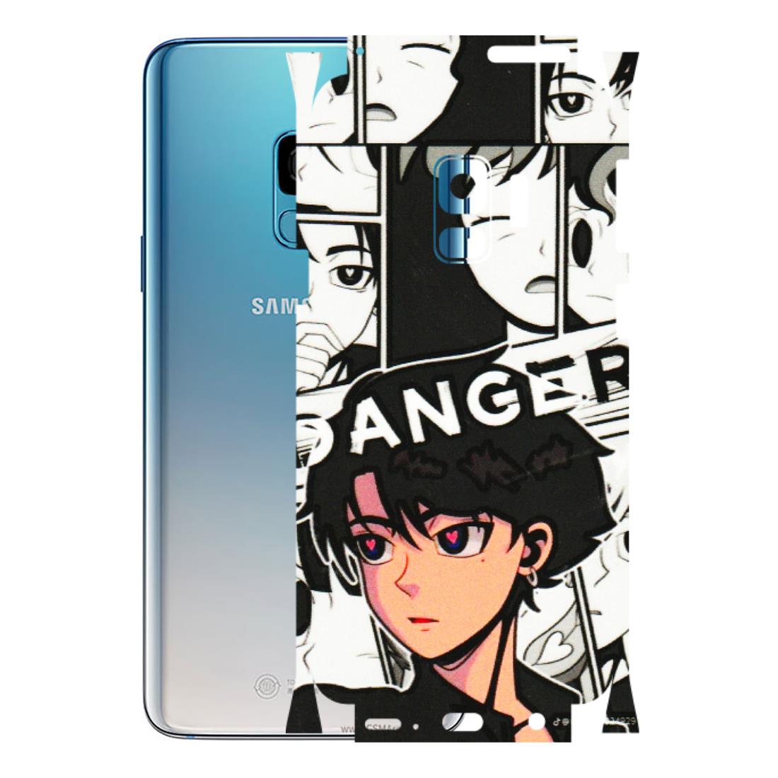 Samsung A/S Series Phone Skins (All Models) - Danger Anime - 3D Embossed Finish (L-155) Samsung Galaxy S9