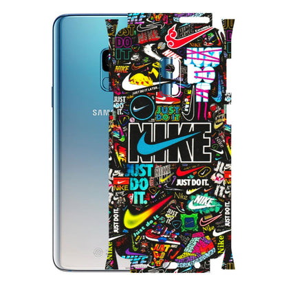 Samsung A/S Series Phone Skins (All Models) - Just Do It Doodles - 3D Embossed Finish (L-166) Samsung Galaxy S9