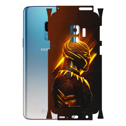 Samsung A/S Series Phone Skins (All Models) - Gold Black Panther - 3D Embossed Finish (L-181) Samsung Galaxy S9