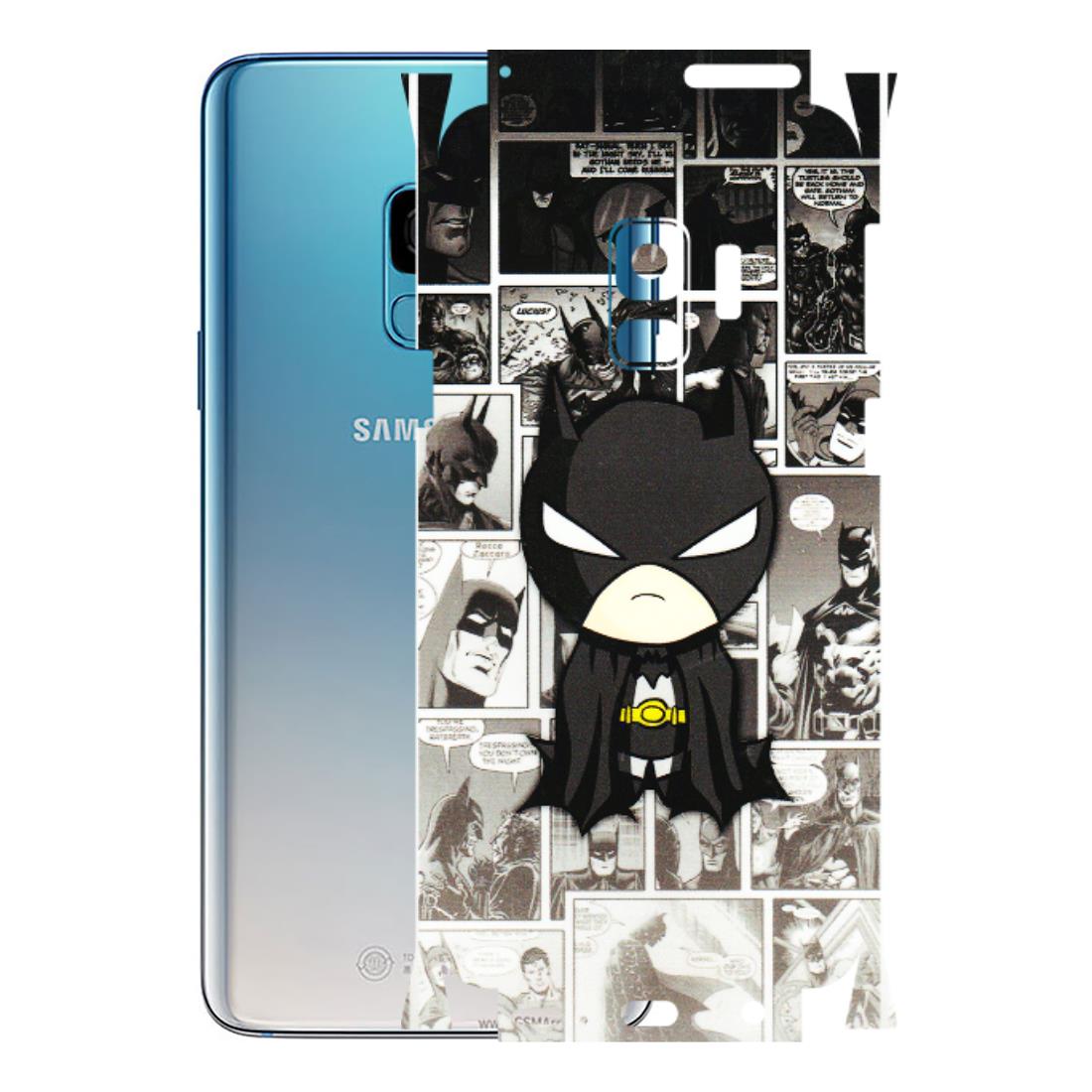 Samsung A/S Series Phone Skins (All Models) - Toon Batman - 3D Embossed Finish (L-182) Samsung Galaxy S9
