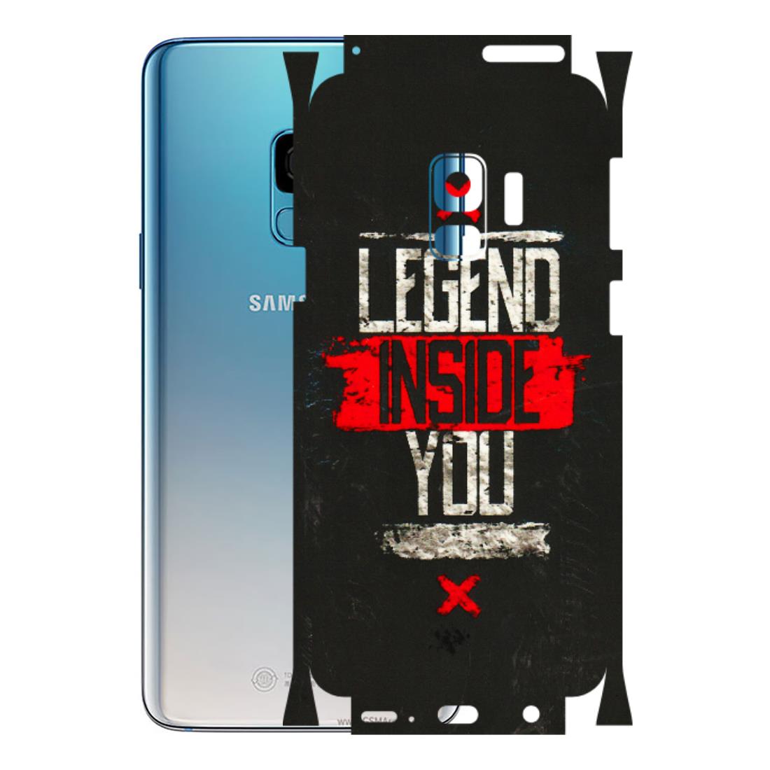 Samsung A/S Series Phone Skins (All Models) - Legend Inside You - 3D Embossed Finish (L-186) Samsung Galaxy S9
