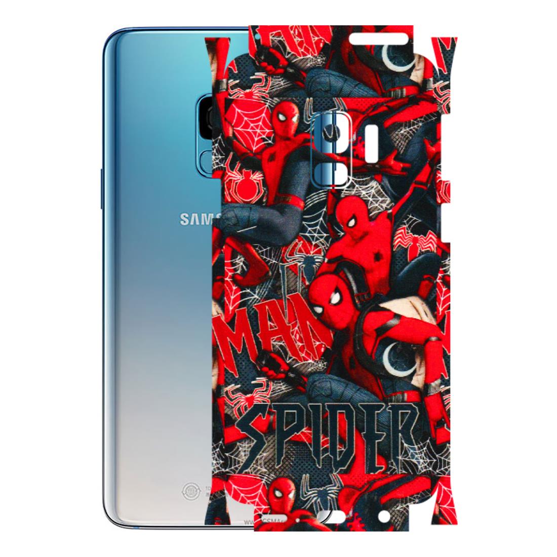 Samsung A/S Series Phone Skins (All Models) - SpiderMan Cool - 3D Embossed Finish (L-188) Samsung Galaxy S9