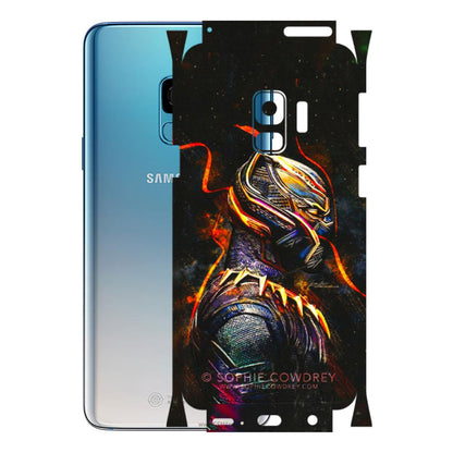 Samsung A/S Series Phone Skins (All Models) - Black Panther - 3D Embossed Finish (L-190) Samsung Galaxy S9