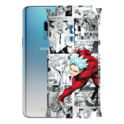 Samsung A/S Series Phone Skins (All Models) - Anime Comic - 3D Embossed Finish (L-192) Samsung Galaxy S9