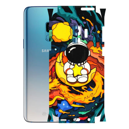 Samsung A/S Series Phone Skins (All Models) - Baby Astronaut - 3D Embossed Finish (L-197) Samsung Galaxy S9
